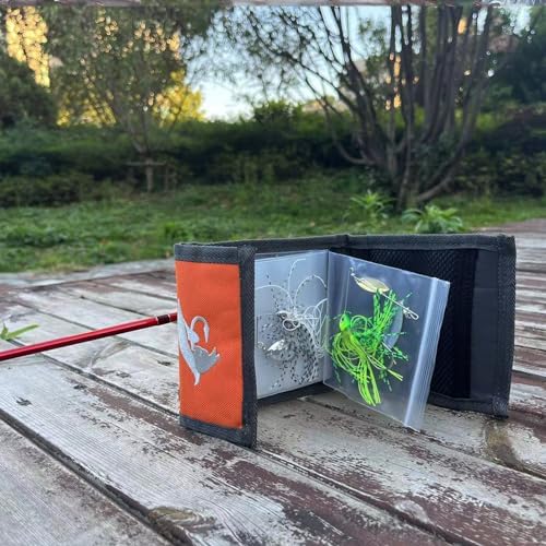 Aventik 10 Pockets Fishing Tackle Binder LeaderTippet Line Leader Wallet - Image 4