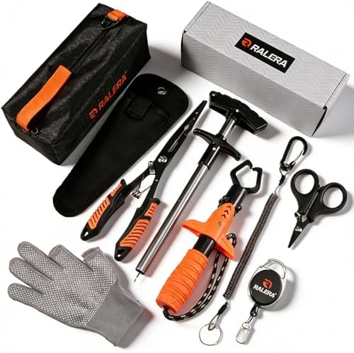 Fillet Knife Set for Beginner, Fishing Pliers Precisely, Fish Measuring Tape, Non Slip Grip Fishing Knife, Saltwater Fishing Accessories, Great Value Fishing Tackle - Image 2