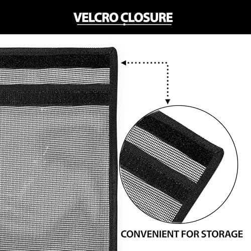 Sanhu Trolling Lure Bags Single Pouch, 12 x 9 Inches, Black Color, 5 Pcs - Image 5