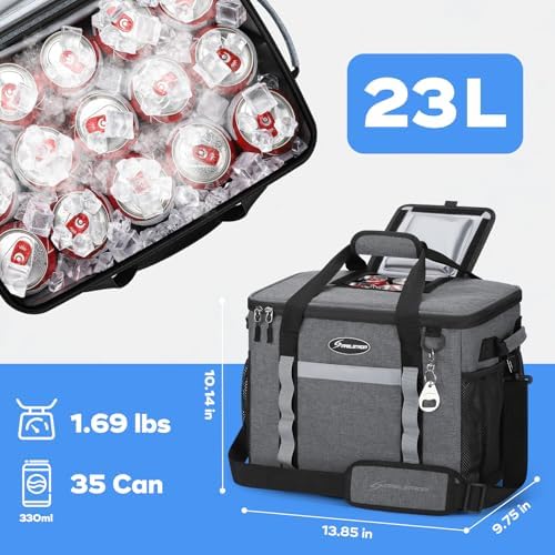 Maelstrom Soft Cooler Bag, 35/55/75 Can Beach Cooler with Flip-top Access - Image 5