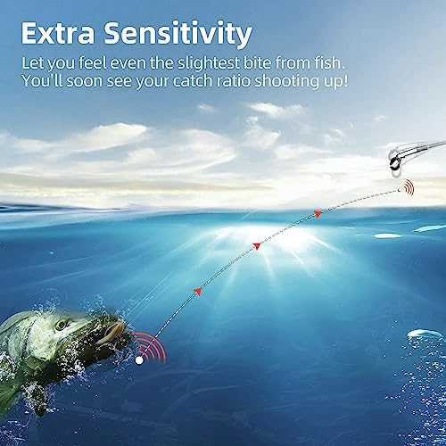 RUNCL Fluorocarbon Fishing Line, PowerFluoro Clear Ice Fishing Leader Line - Virtually Invisible, Faster Sinking, Extra Sensitivity, 300/500/1000yds, 5-32lb Break Strength, Fishing Gifts - Image 5