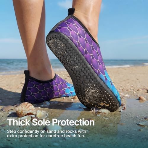 Water Shoes for Women Men Quick-Dry Aqua Socks Swim Beach Outfits Barefoot - Image 2