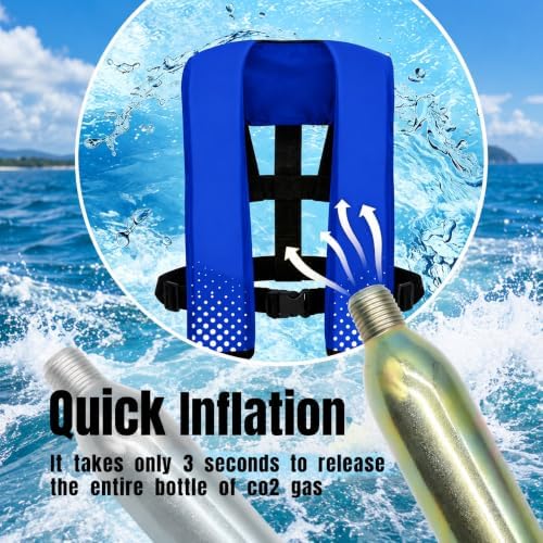 24g CO2 Cartridge for Life Vest,Accessory for C02 PFD Rearming Kit - Image 2