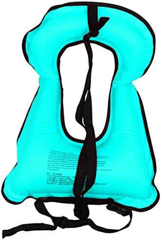 Inflatable Snorkel Vest Adult Snorkeling Jacket Free Diving Swimming Safety - Image 2