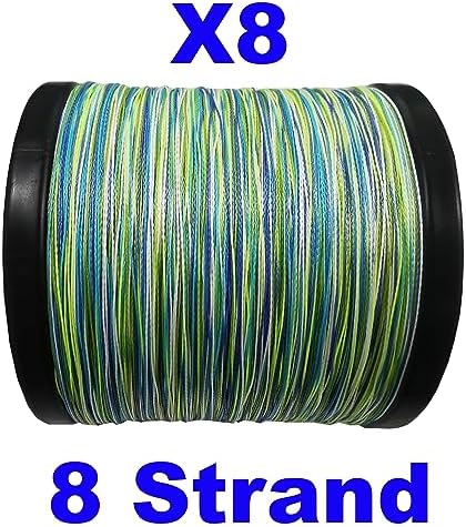 Reaction Tackle Braided Fishing Line - Pro Grade Power Performance for Saltwater or Freshwater Fish - Colored Fishing Line Braid for Extra Visibility - Image 4