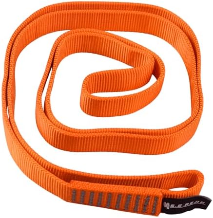 SEPEAK 25mm Nylon Tubular Webbing 1-Inch, 29kN/6520lbs, UIAA Certified Webbing Straps by SEPEAK
