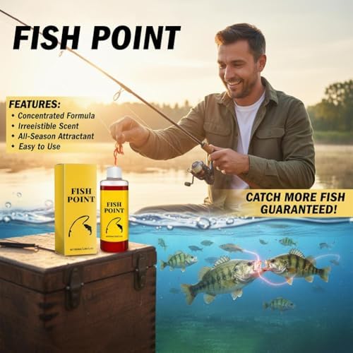 Concentrated Fish Attractant Liquid, Powerful Red Worm Fish Attractants Spray, 100ml Fishing Bait Scent Attractant, Fast-Acting Red Worm Bait Additive for Freshwater Fishing - Image 4