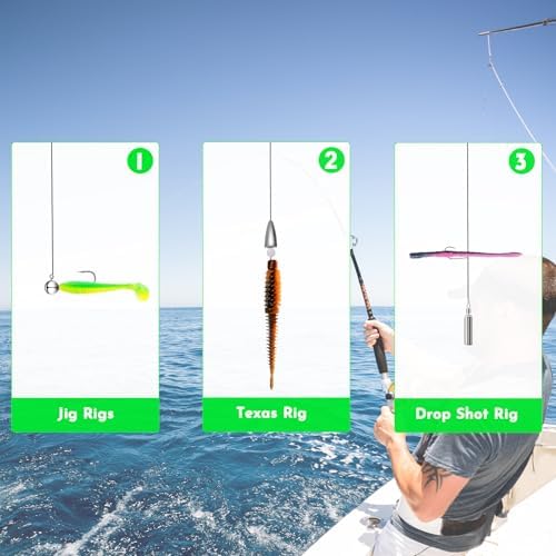 FONMANG Fishing Lures - Tackle Box with Tackle Included, Fishing Kit with VIBs, Frogs, Minnows, Soft Baits, Hooks & Weights Accessories, Freshwater Lure Kit for Bass Walleye Trout - Image 4