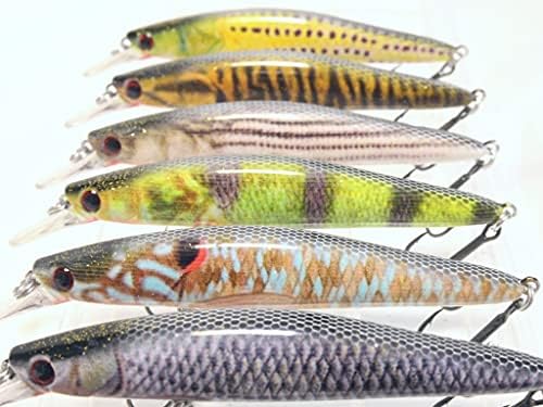 Minnow Crankbait for Bass Fishing Bass Lure Jerkbait Fishing Lures and Tackle Box - Image 6