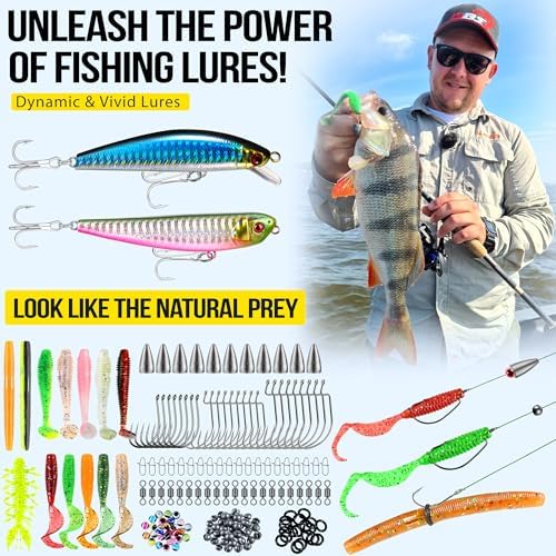 PLUSINNO Fishing Backpack with Tackle Boxes,Fishing Gear,42L Waterproof tackle Backpack with Rod Holders,Lures,Tools,Pliers & Accessories, Fish Gifts for Men - Image 2