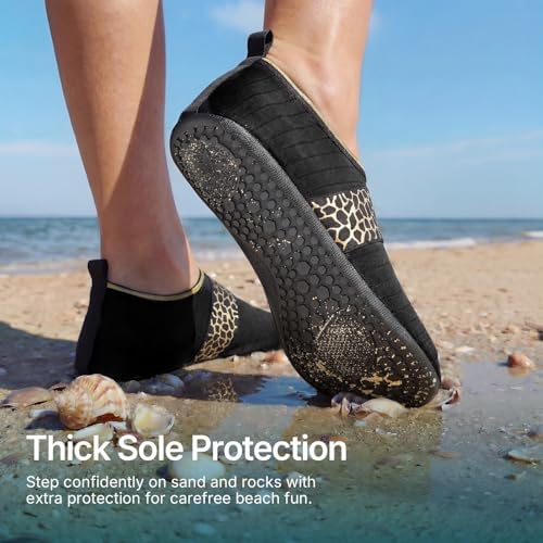 Water Shoes for Women Men Quick-Dry Aqua Socks Swim Beach Outfits Barefoot - Image 2