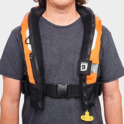 BLUESTORM Arcus 40 Automatic Inflatable PFD Life Jacket for Adults w/Manual Ripcord | US Coast Guard (USCG) Approved Life Vest - Image 6