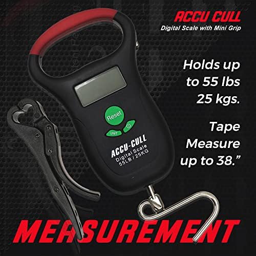Fish Culling System Digital Fish Scale with Mini Fish Gripper - 2-in-1 Combo Pack Weighing Fishing Gear - Fishing Accessories and Fishing Equipment to Add in Fishing Tools Kit - Image 5