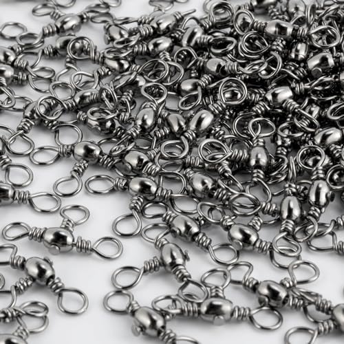 Dr.Fish 30 Pack Fishing 3 Way Swivels, 35-175LB, Three Way Barrel Swivels Fishing Tackle Catfish Rig - Image 6