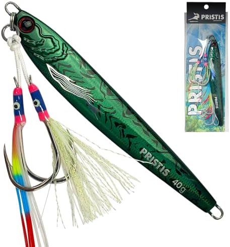 Pristis Convenient Fishing Gear Combination, 1.4 oz Saltwater Fishing Jigs & 3 Pack Heavy Duty Zinger Retractors, A Neat Option for Angler - Image 3