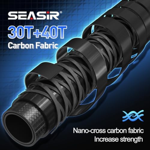 SEASIR Riveria Ultralight Fishing Rod, BFS,Carbon Fiber - Image 3
