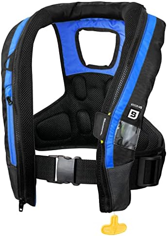 BLUESTORM Arcus 40 Automatic Inflatable PFD Life Jacket for Adults w/Manual Ripcord | US Coast Guard (USCG) Approved Life Vest by Bluestorm