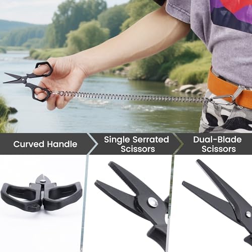Fishing Scissors Braid Line Cutter for Freshwater Saltwater - Image 3