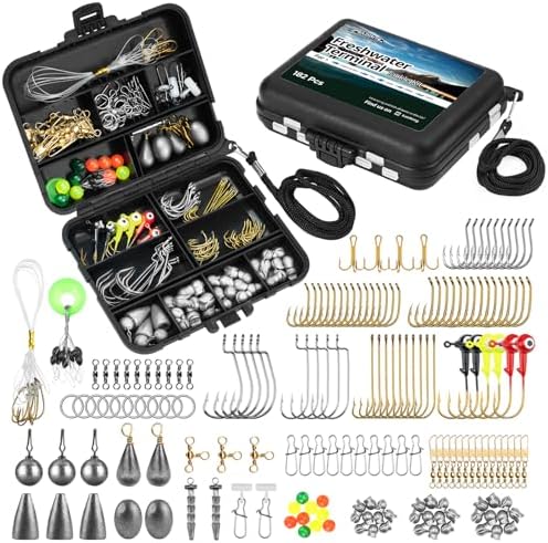 MadBite by KastKing Compact Fishing Tackle Kit for Bass Trout Panfish by MadBite