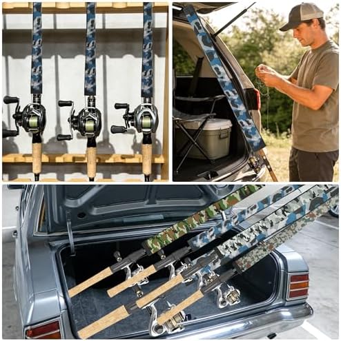 Neoprene Camo Fishing Rod Sleeves,Fishing Pole Sleeves,Fishing Rod Socks - Image 3