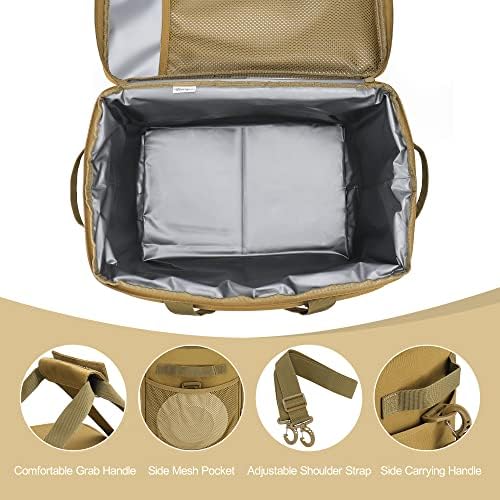 48 Can Insulated Soft Sided Collapsible Cooler Bag Ice Chest - Image 6