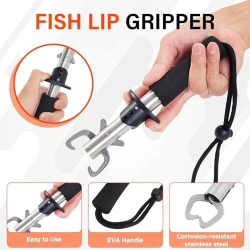 Fishing Tool Set，Fish Lip Gripper Pliers and Fishing Pliers - Image 3