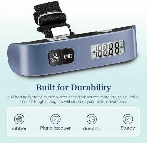 Etekcity Luggage Scale, Digital Suitcase Weight Scale for Travel, 110 lb - Image 4