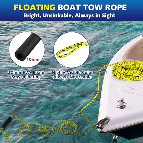 60FT 3-6K Boat Tow Rope for Tubing - Image 4