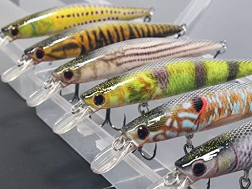Minnow Crankbait for Bass Fishing Bass Lure Jerkbait Fishing Lures and Tackle Box - Image 2