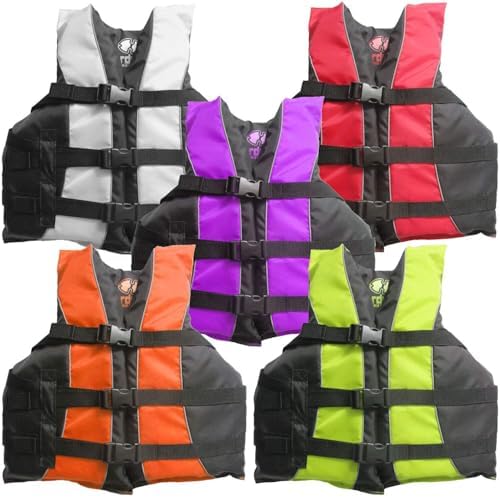 Hardcore Life Jacket Paddle Vest; Coast Guard Approved Type III PFD Life Vest Flotation Device; Jet ski, Wakeboard, Kayak; Ideal Extra Life Jacket for Your Pontoon Boat - Image 4