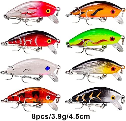 Bass Fishing Lures Kit Set Topwater Hard Baits Minnow Crankbait Pencil VIB Swimbait for Bass Pike Fit Saltwater and Freshwater - Image 7