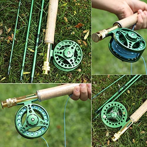 Sougayilang Saltwater Freshwater Fly Fishing Rod with Reel Combo Kit - Image 6