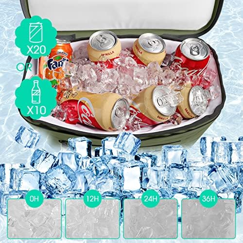MORXPLOR Kayak Cooler,Waterproof Kayak Seat Back Cooler for Kayaking,Kayak Accessories Cooler Bag,Protable Ice Chest,Beach Cooler,Travel Cooler for Camping or Lunch Bag - Image 6