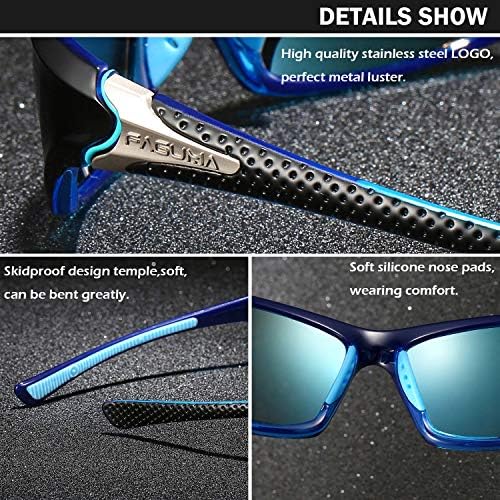 FAGUMA Sports Polarized Sunglasses For Men UV400 Protection - Image 5