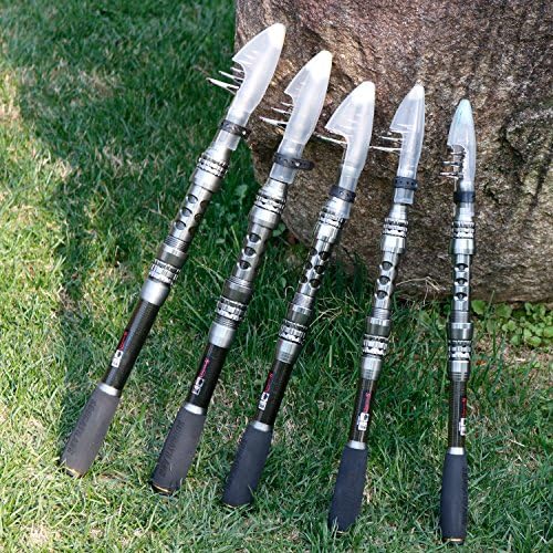 Sougayilang Fishing Rod Reel Combo with Telescopic Fishing Pole Spinning Reel Carrier Bag for Travel Saltwater Freshwater Fishing - Image 6
