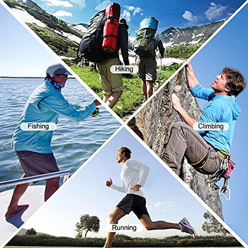 Roadbox Mens Fishing Sun Hoodie, Long Sleeve UPF 50+ UV Protection Shirts - Image 5