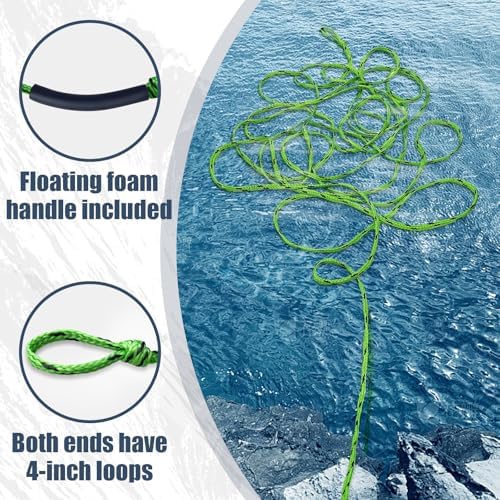 Boat Tow Rope 60ft 1-6 Riders, Floating Ropes for Towable Tubes - Image 3