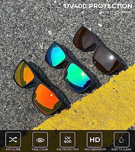 KALIYADI Polarized Sunglasses for Men, Lightweight Sun Glasses with UV Protection for Driving Fishing Golf - Image 5