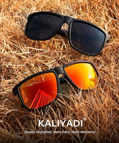 KALIYADI Polarized Sunglasses for Men, Lightweight Sun Glasses with UV Protection for Driving Fishing Golf - Image 3