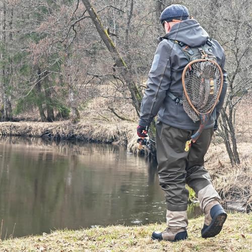 Kylebooker Men's Wading Boots Lightweight Anti-Slip Fly Fishing Wading Shoes - Image 2