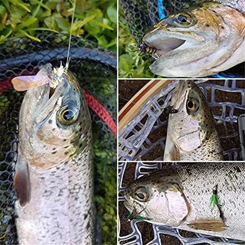 OutdoorFishing Fly Fishing Flies Kit Fly Assortment Trout Bass Fishing with Fly Box, 33/48/72/100/114/148pcs with Dry/Wet Flies, Nymphs, Streamers, Popper - Image 4