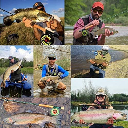Maxcatch 3-12wt Medium-Fast Action Premier Fly Fishing Rod-IM8 Carbon Blank for High Performance,with AA Cork Grip Hard Chromed Guides - Image 6