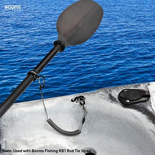 Booms Fishing T02 Fishing Pole Tether, Kayak Paddle Leash, Paddle Board Fishing Accessories, Heavy Duty Fishing Lanyard for Fishing Tools/Rods/Paddles - Image 2