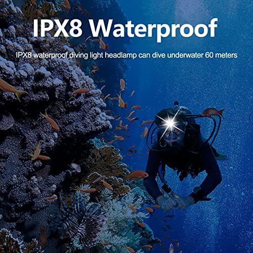 WINDFIRE Scuba Diving Headlamp Professional LED Dive Light IPX8 Waterproof - Image 4