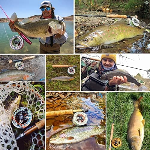 M MAXIMUMCATCH Maxcatch ECO Large Arbor Fly Fishing Reel (3/4wt 5/6wt 7/8wt) and Pre-Loaded Fly Reel with Line Combo - Image 6