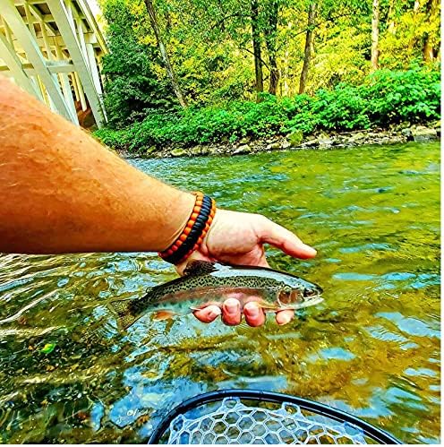 Aventik Fly Floating Fishing Net Carbon Fiber Landing Trout Net Light Weight Clear Rubber Ghost Net Catch & Release - Image 6
