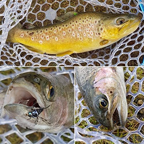 YZD Fly Fishing Flies Realistic Dry Wet Nymph Trout Flies Hand Tie Lures Kits 12/26/48 Pcs… - Image 7