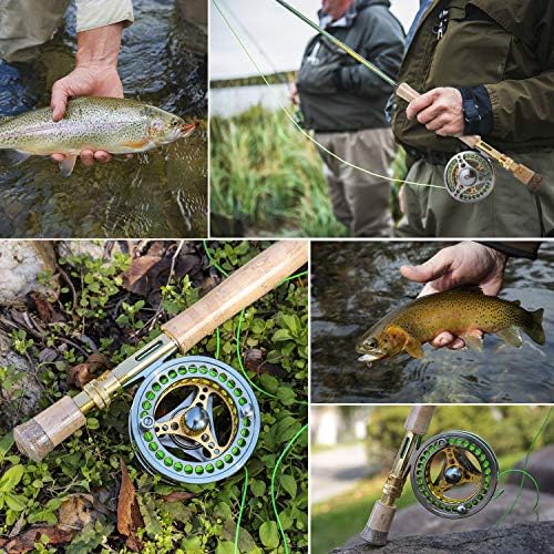 Sougayilang Fly Fishing Rod Reel Combos with Lightweight Portable Fly Rod and CNC-machined Aluminum Alloy Fly Reel,Fly Fishing Complete Starter Package - Image 6
