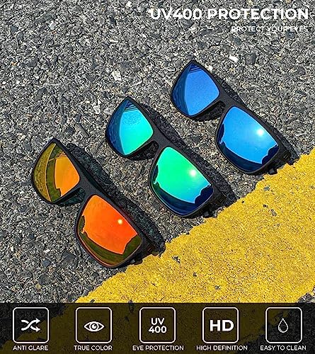 KALIYADI Polarized Sunglasses for Men, Lightweight Sun Glasses with UV Protection for Driving Fishing Golf - Image 5