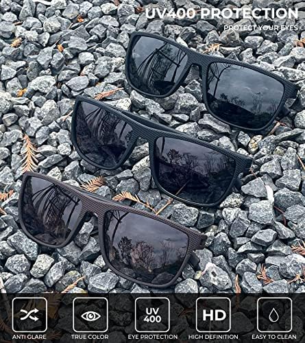 KALIYADI Polarized Sunglasses for Men, Lightweight Sun Glasses with UV Protection for Driving Fishing Golf - Image 5